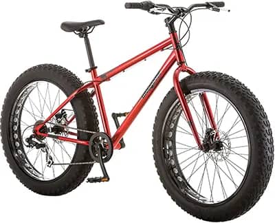 Mongoose Hitch Mens All-Terrain Fat Tire Mountain Bike